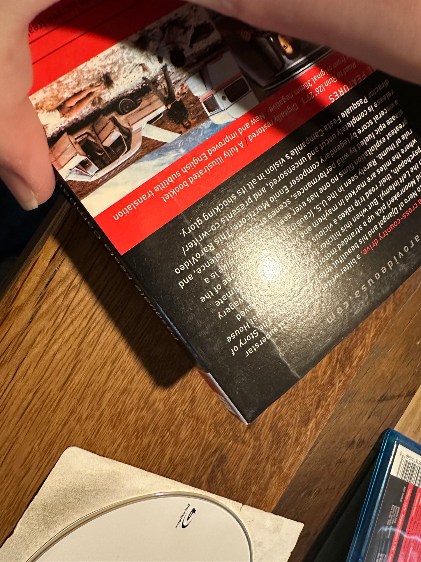 Hitcher Hike (Blu ray, Raro Video, Slipcover, Franco Nero 70’s Classic)