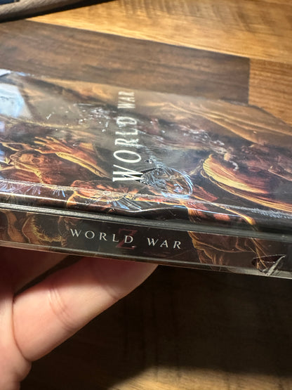 World War Z 4K Ultra HD/Blu ray-Scream Factory-Steelbook-DENTED-NEW