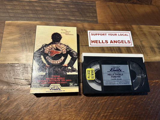 Hells Angels Forever BETA-80’s Classic-Willie Nelson-Great Condition