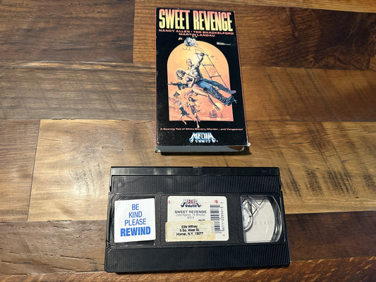 Sweet Revenge VHS-Media Home Entertainment-Slipcase-80’s Classic-