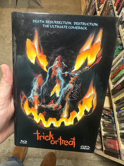 Trick Or Treat Blu ray*NSM Records*Large Hardbox*OOP*Region B Pal*111 Made*