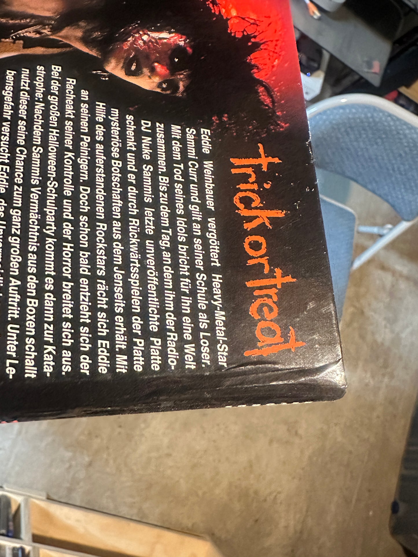 Trick Or Treat Blu ray*NSM Records*Large Hardbox*OOP*Region B Pal*111 Made*