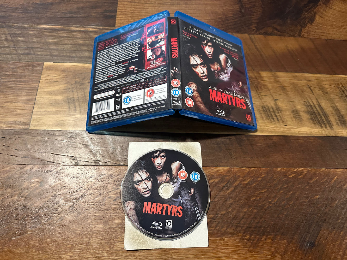 Martyrs 2008 Blu ray-Optimum Home Ent-Widescreen-Region B