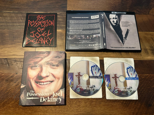 The Possession Of Joel Delaney (4K Ultra HD, Vinegar Syndrome, Slipcover)