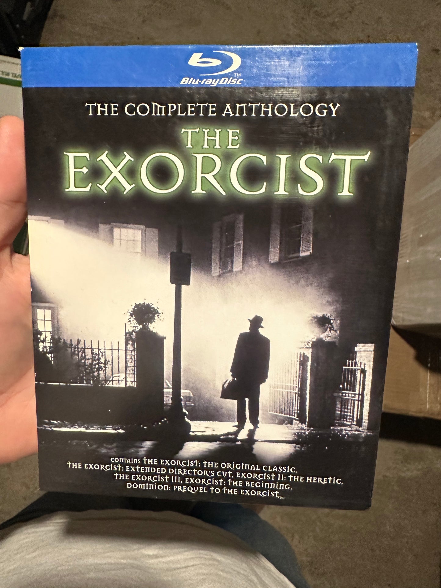 The Exorcist The Complete Anthology Blu ray-Slipcover-6 Disc