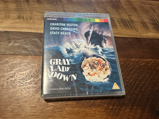 Gray Lady Down Blu ray-Indicator-Special Edition-Region B-New/Sealed