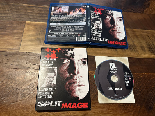 Split Image Blu ray-Kino Lorber-Slipcover-80’s Classic-Michael O’ Keefe