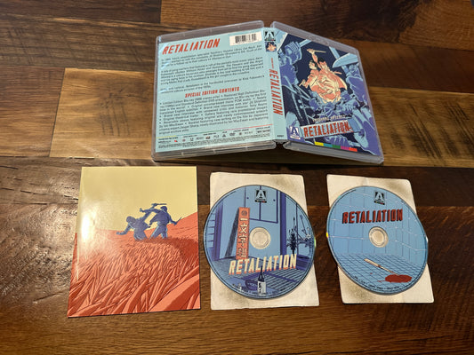 Retaliation (Blu ray/DVD, Arrow Video, US Release, Limited Edition, Booklet)