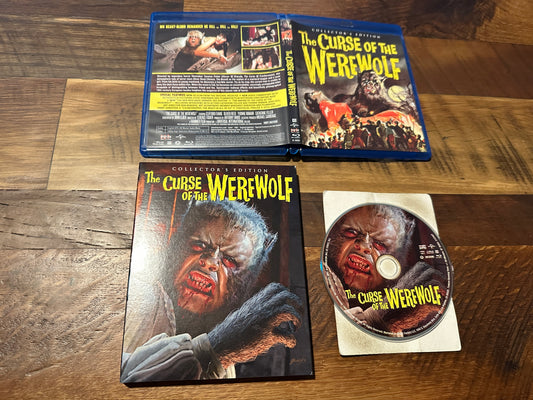 The Curse Of The Werewolf Blu ray-Scream Factory-Collector’s Edition-Slipcover