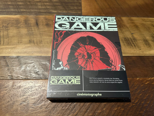 Dangerous Games (Blu ray, Cinematographe, Limited Ed, Mediabook, New)