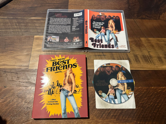 Best Friends Blu ray-Vinegar Syndrome-70’s Classic-Slipcover-