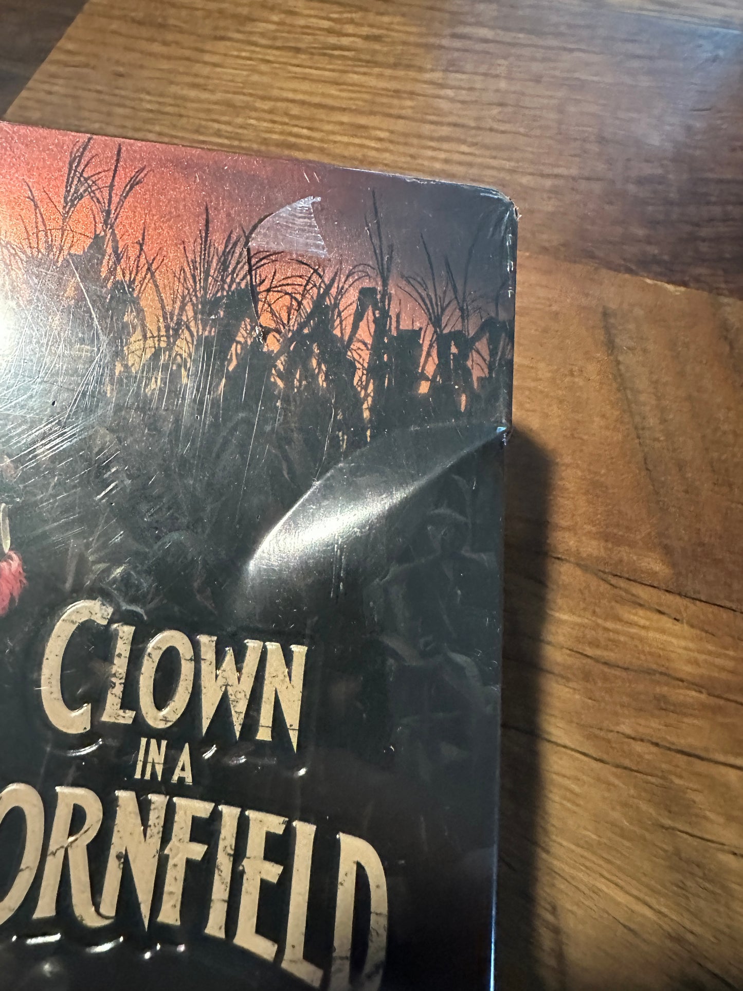 Clown In A Cornfield (4K Ultra HD/Blu ray, RLJE Films, Steelbook, DENTED, NEW)