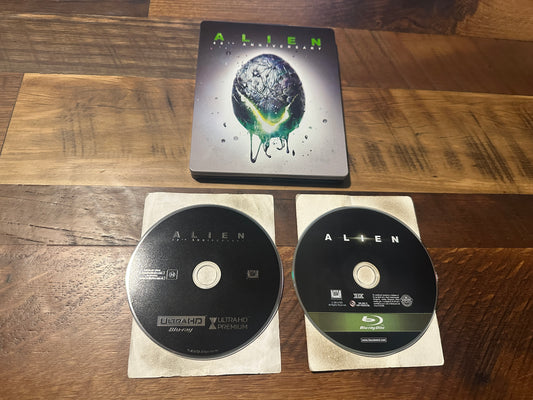 Alien 4K Ultra HD-Steelbook-40th Anniversary-20th Century Fox-Rare-