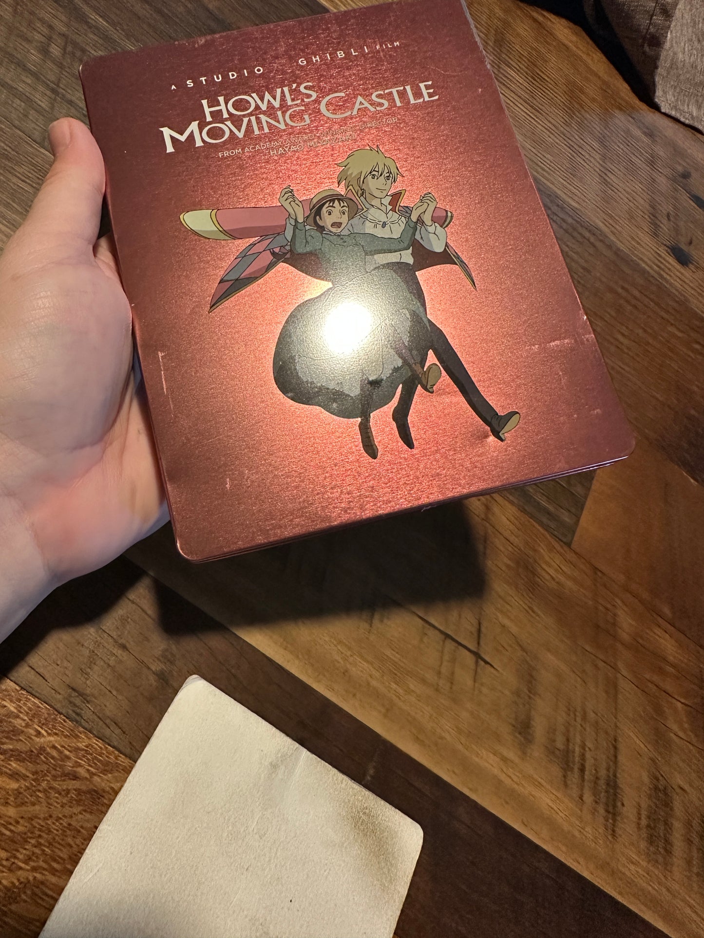 Howl’s Moving Castle (Blu ray, Steelbook, Shout Factory, DENTED)