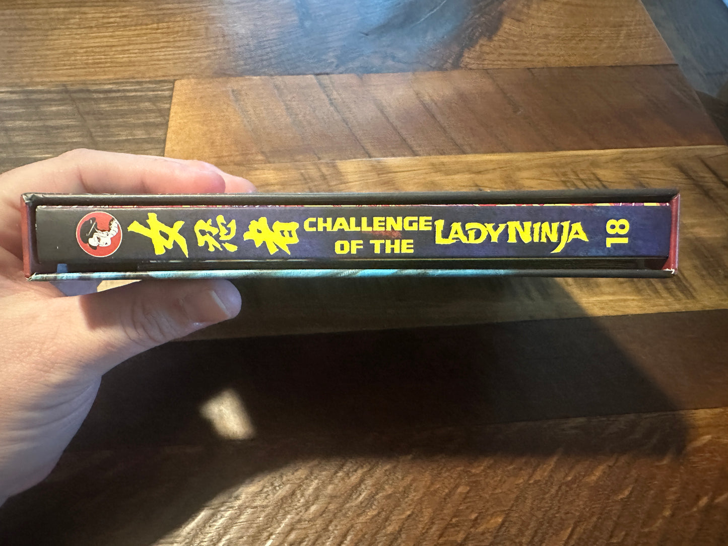 Challenge of the Lady Ninja (Blu ray, Error 4444, Hard Slipcase, OOP)