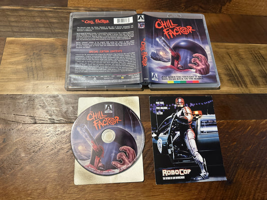 The Chill Factor Blu ray-Arrow Video-Special Edition-Horror Classic-