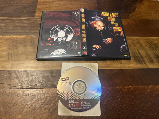 Anton Lavey Speak of the Devil DVD-R Church of Satan Documentary-