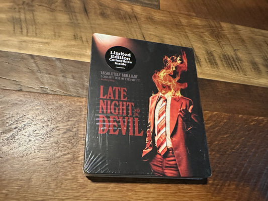 Late Night With The Devil 4K Ultra HD-Steelbook-Limited Edition-NEW-