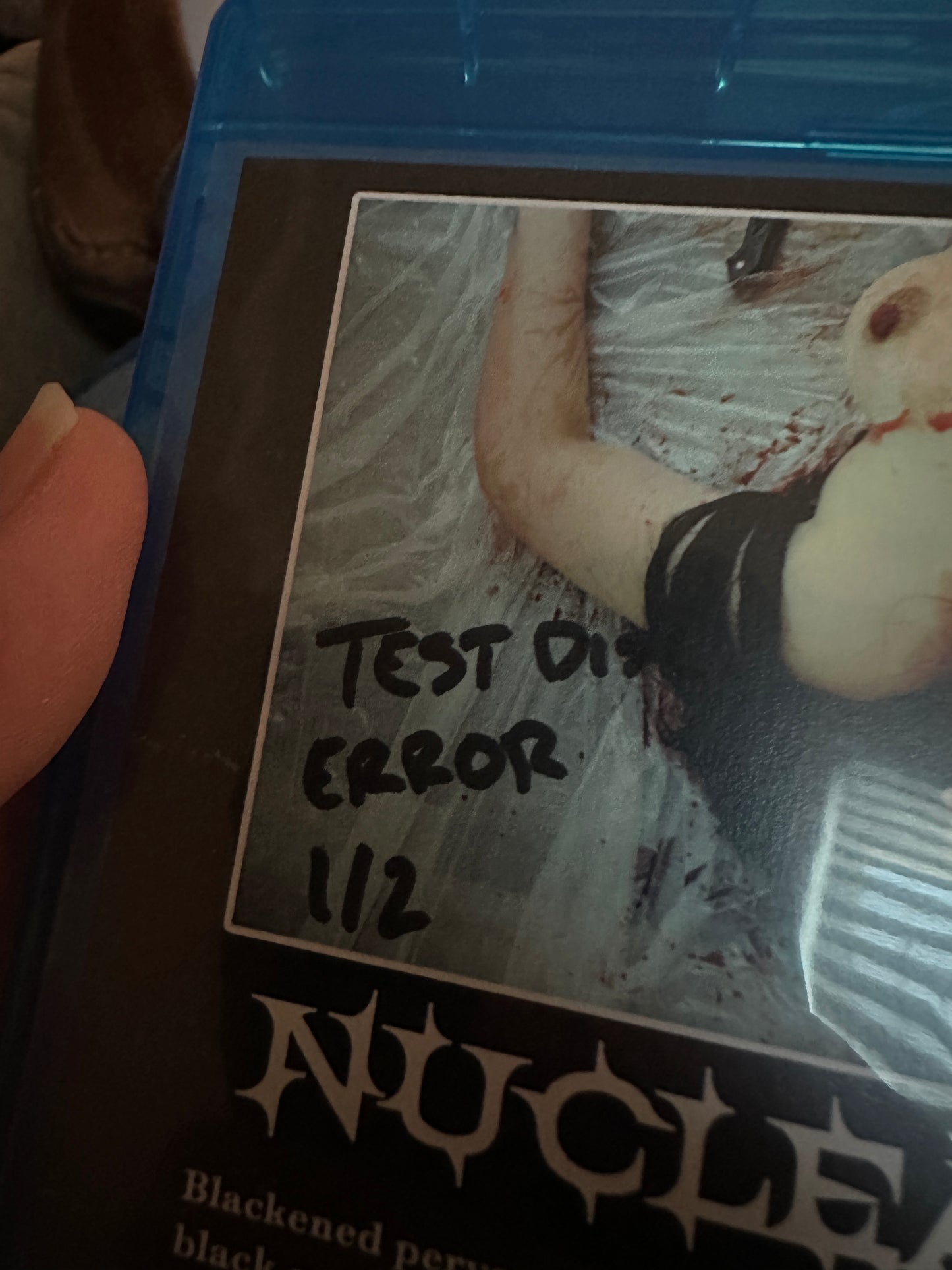 Nuclear Girls BD-R Signed X3-Ultra Rare Test Disc 1/2-Awesome Hand Drawn-