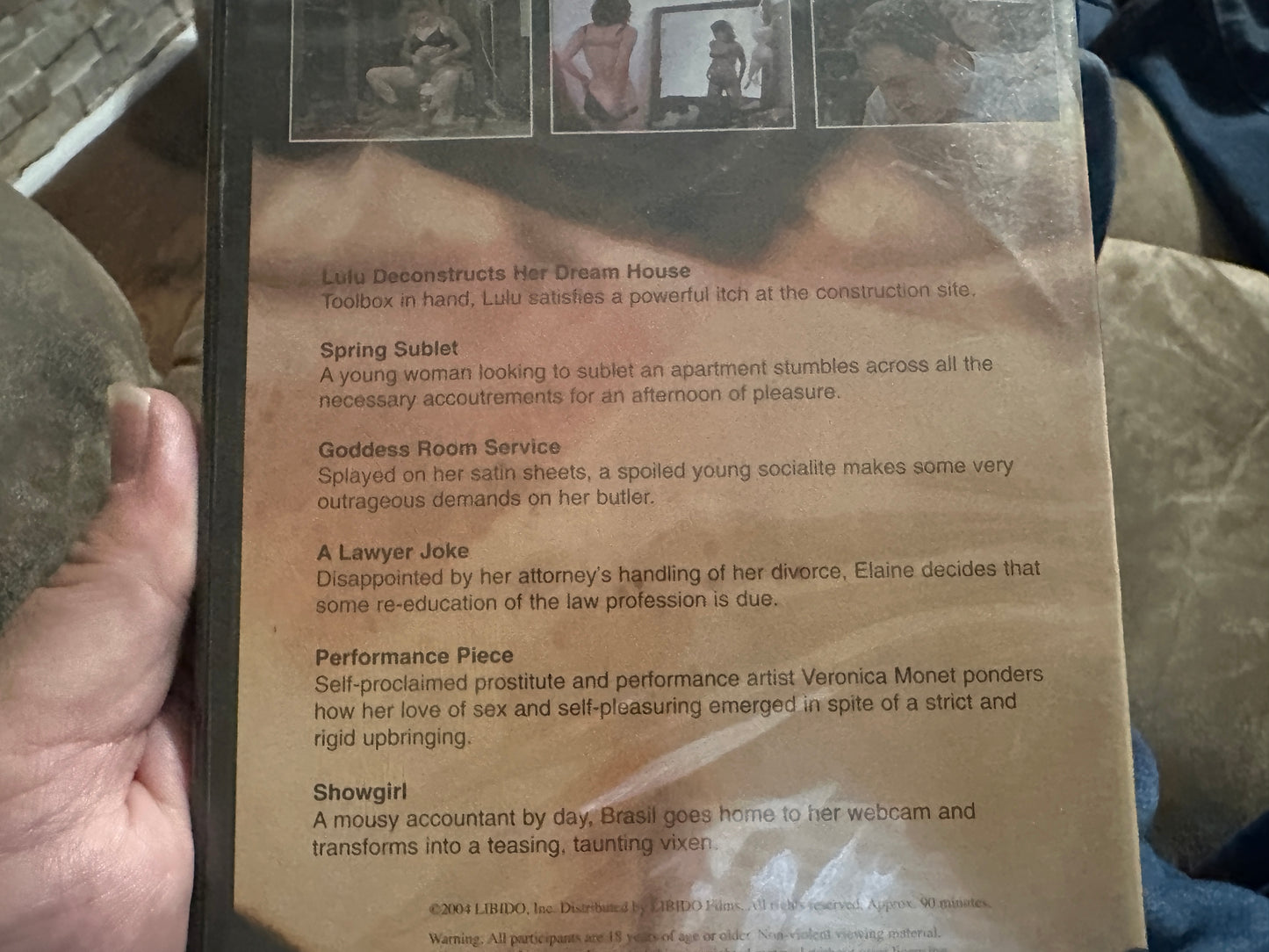 Stories Of OH! Part 1 DVD-Libido Films-6 Sexy Tales-Erotic Classic-Very Rare-NEW