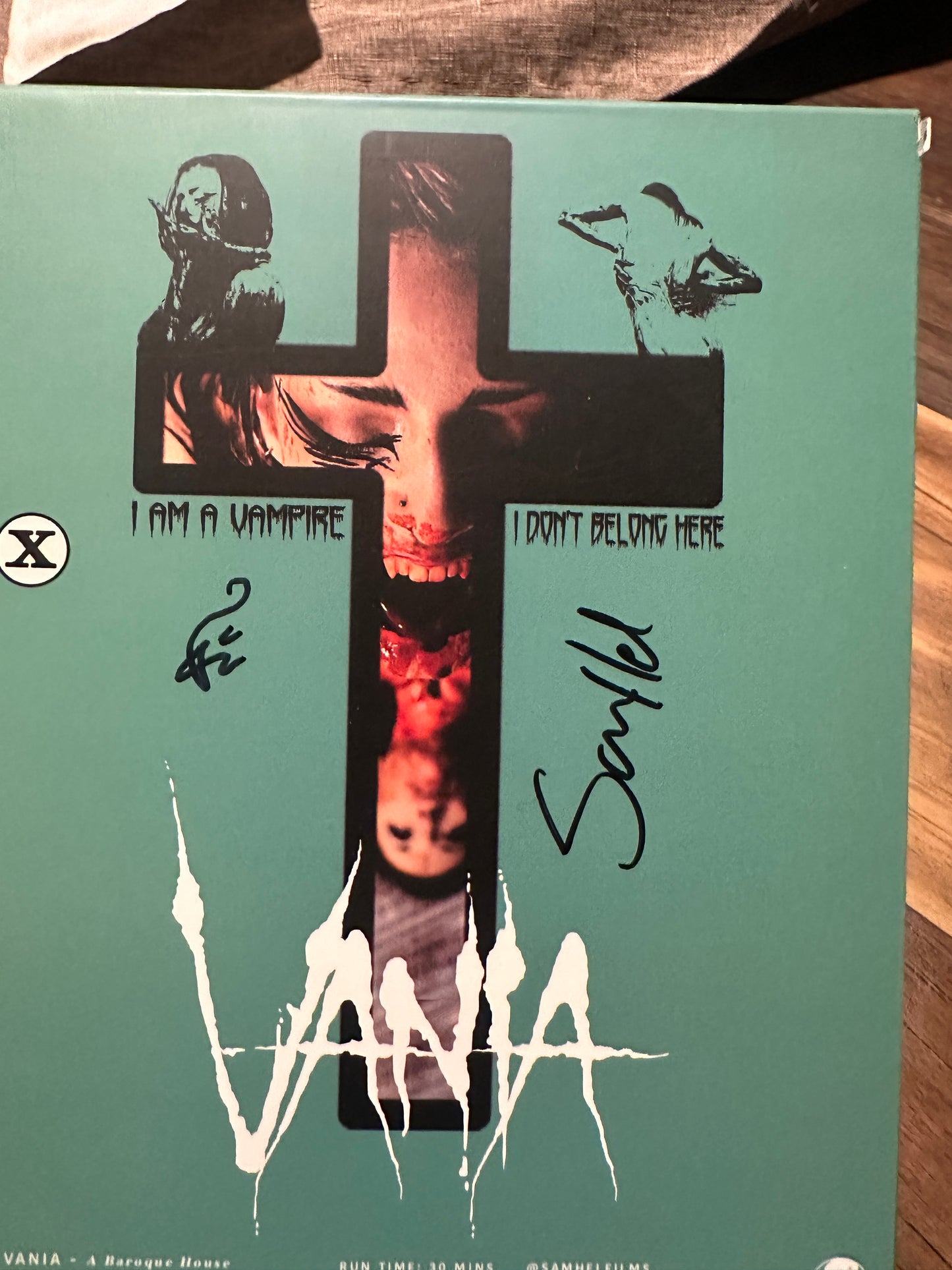 Vania Blu ray-Baroque House-Slipcover-Limited Edition 125 Made-Signed-