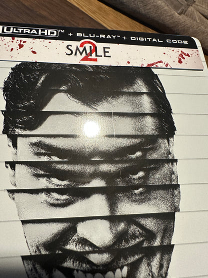 Smile Part 2 (4K Ultra HD/Blu ray, Steelbooks, Paramount, No Digital)