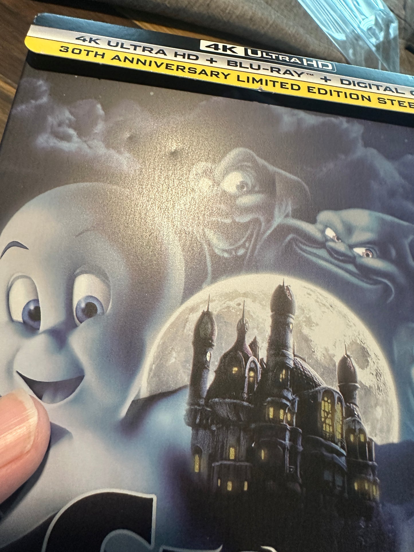 Casper (4K Ultra HD, Steelbook, Universal, 30th Anniversary Edition, No Digital)