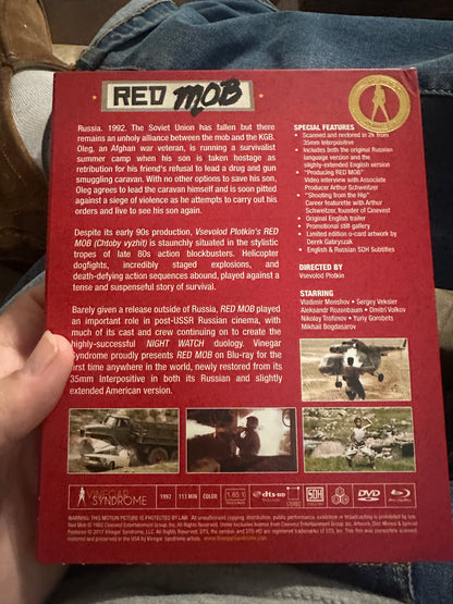 Red Mob (Blu ray, Vinegar Syndrome, VSMC Slipcover, 90’s Classic)