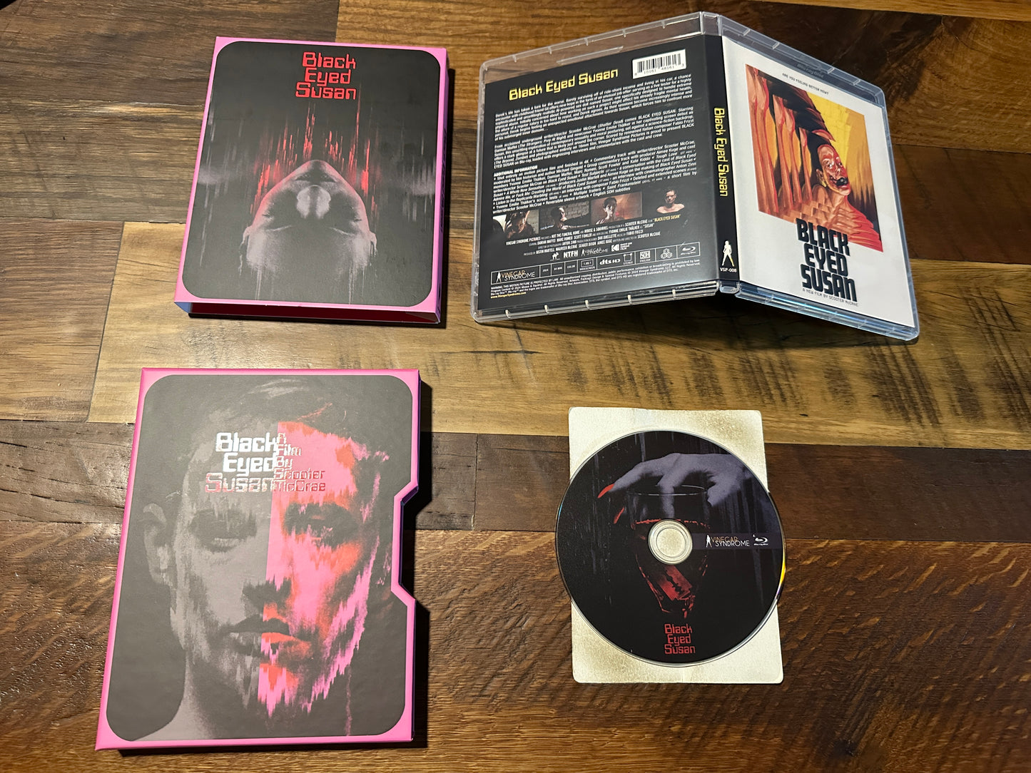 Black Eyed Susan (Blu ray, Vinegar Syndrome, Hard Slipcover, 2024 Classic)