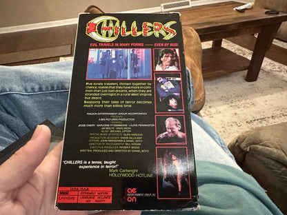Chillers (VHS, Raedon Entertainment, 80’s Horror, Slipcase)