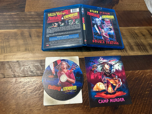 Morbid & Screwdriver (Blu ray, SRS Cinema, Low Budget Double Feature)