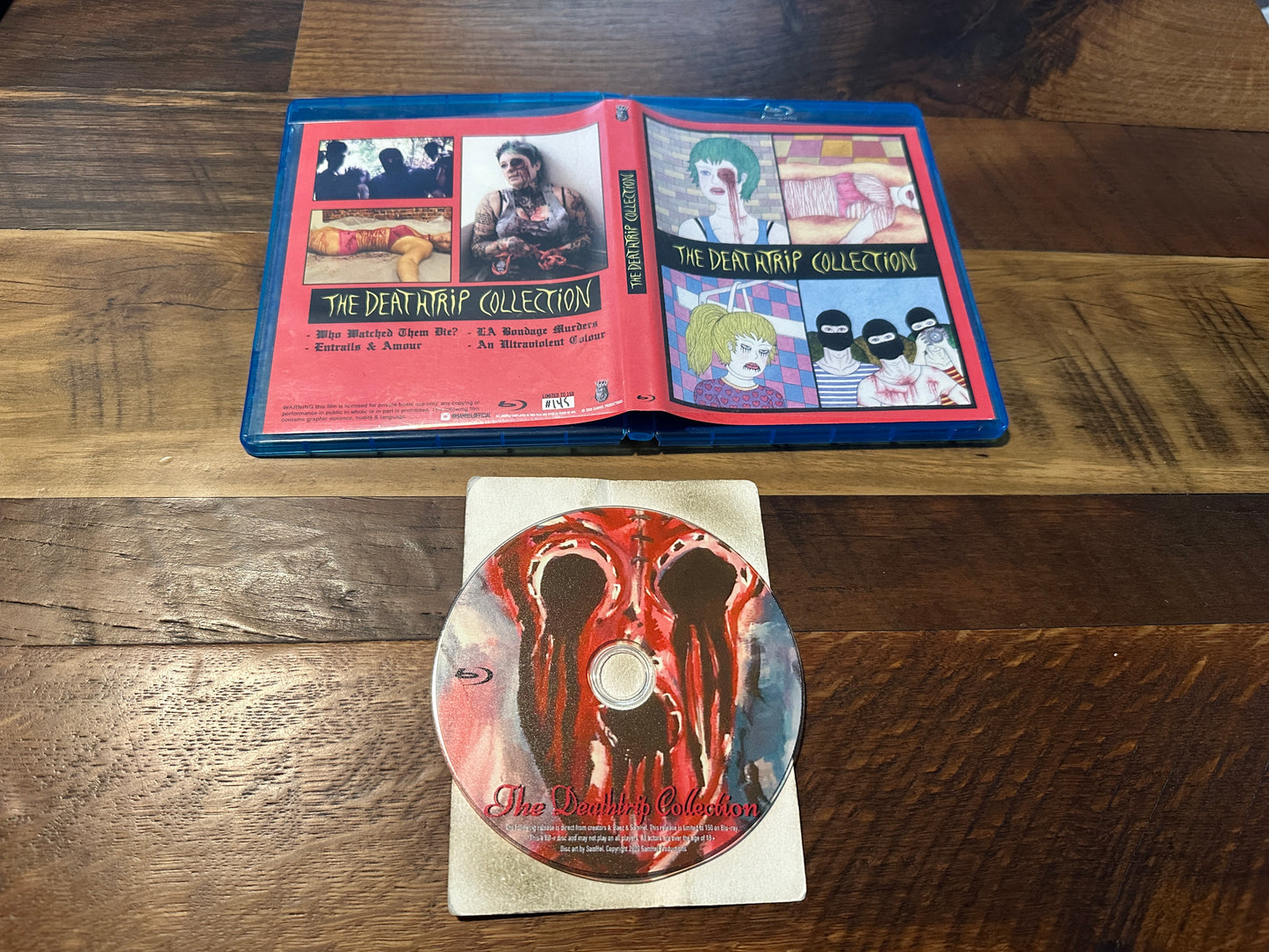 The Deathtrip Collection (Blu ray, 4 Movies, Limited Edition, 150 Made, OOP)