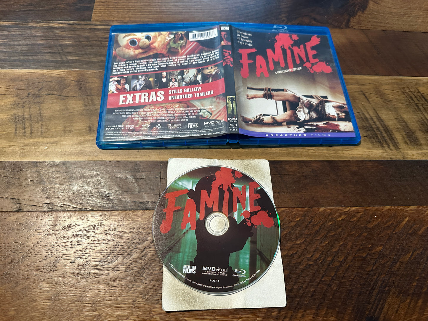 Famine (Blu-ray, Unearthed Films, Ryan Nicholson, Obscure Horror)