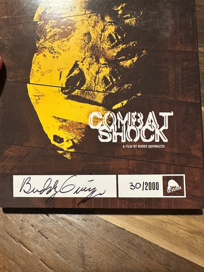 Combat Shock (Blu ray, Severin, Signed Slipcover, 2000 Made, OOP)