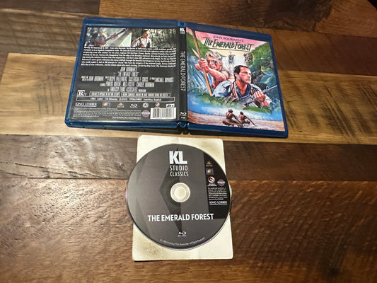 The Emerald Forest (Blu ray, Kino Lorber, 80’s Classic, John Boorman)