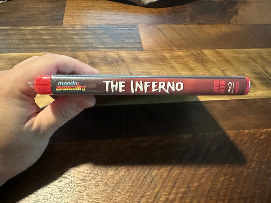 The Inferno (Blu ray, Mondo Macabro, Limited Edition, Red Case, NEW)