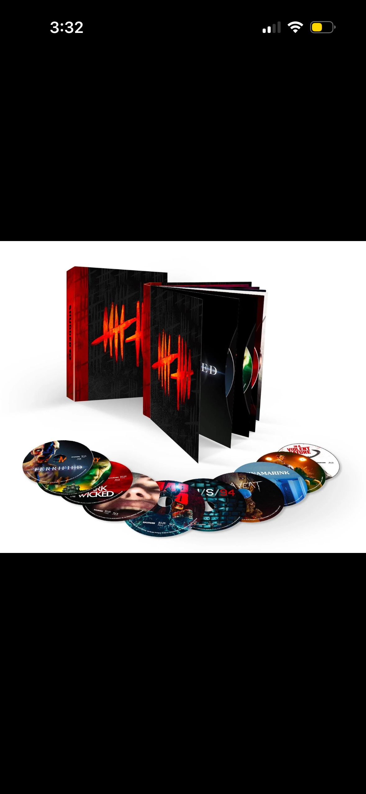 Shudder 10 (Blu rays, 10 Movies, Obscure Horror, 10 Disc Set)