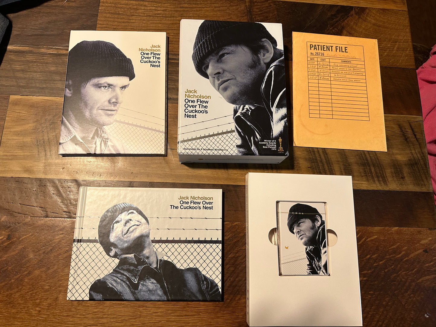 One Flew Over The Cuckoo’s Nest Blu ray-Boxset-Cards-Warner Bros-OOP