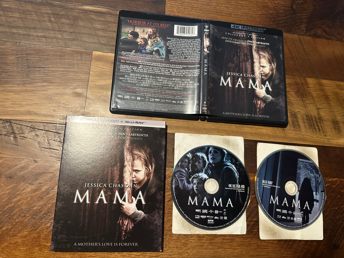 Mama (4K Ultra HD/Blu ray, Scream Factory, Slipcover, 2 Disc, No Digital)