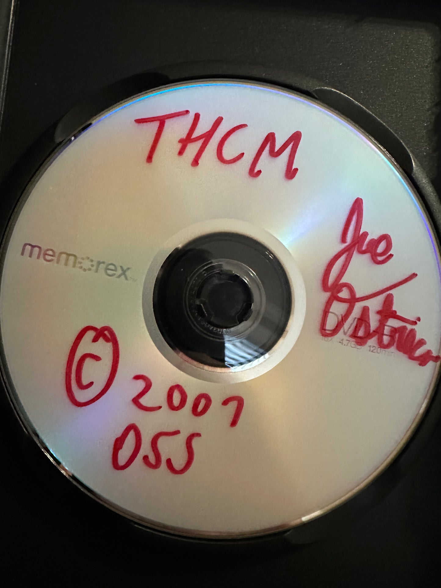 The Horror Convention Massacre DVD-R Old School Sinema-Disc Signed-