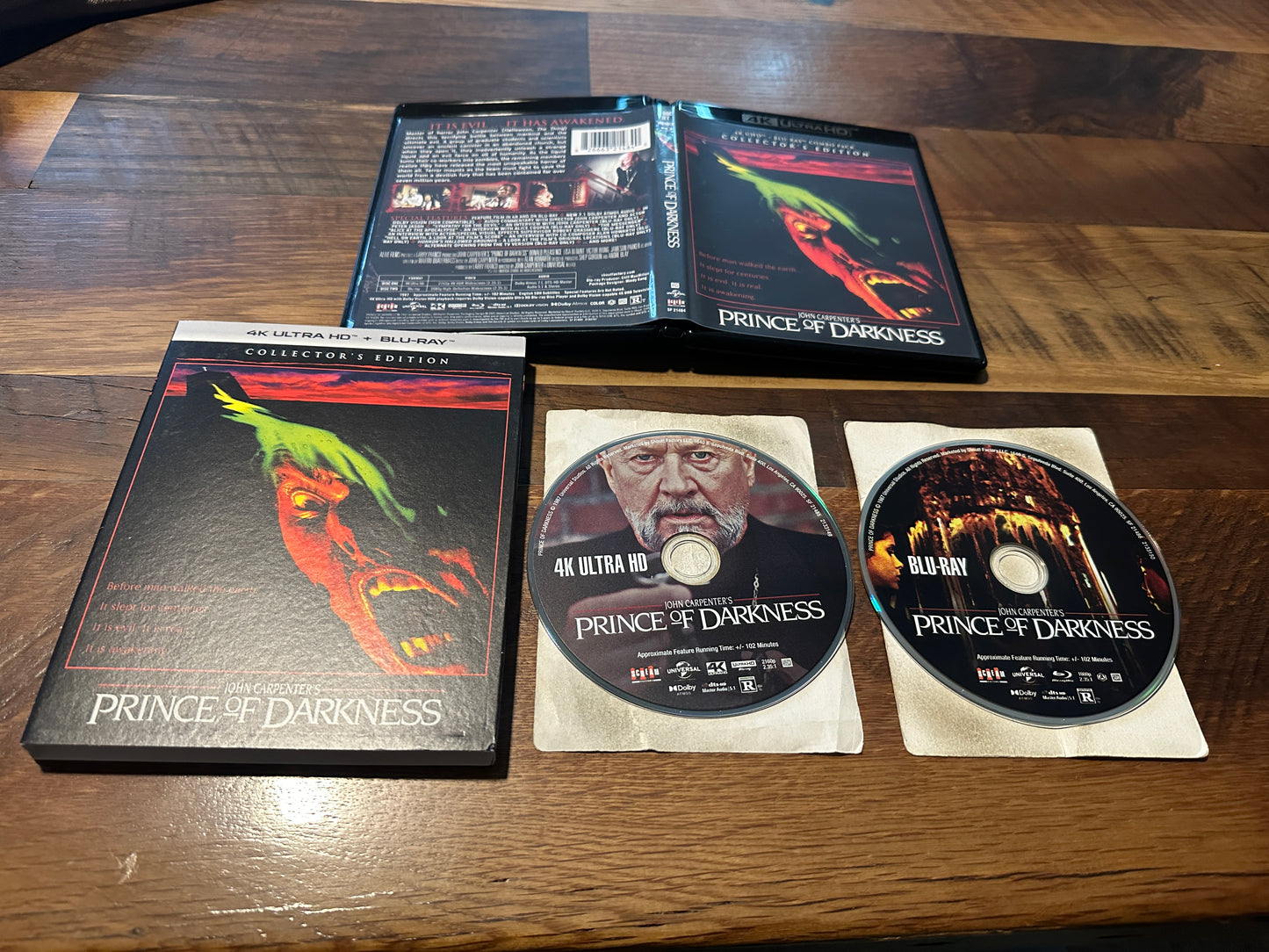Prince of Darkness (4K Ultra HD/ Blu ray, Scream Factory, Slipcover)