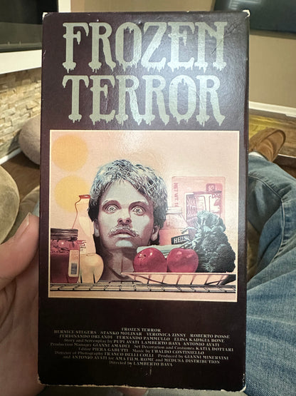 Frozen Terror VHS-Medusa & A.M.A.Films-Rare Original Case-HTF