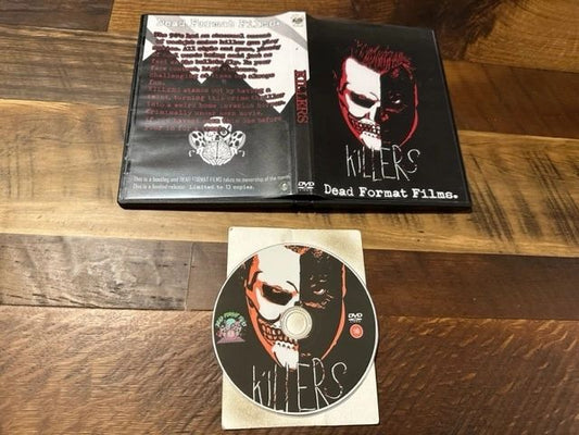 Killers 1996 DVD-R - Dead Format Films - 13 Made - OOP - Rare - Mike Mendez