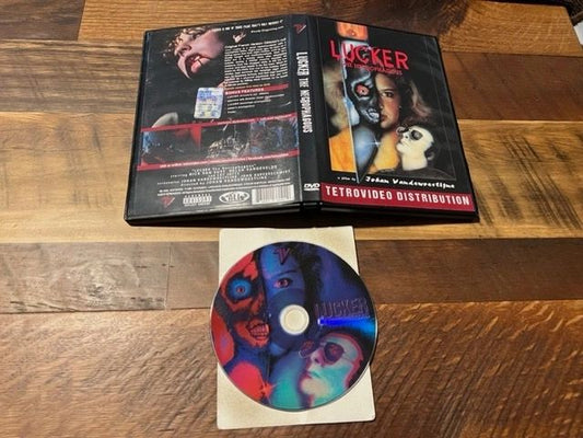 Lucker The Necrophagous DVD - Tetro Video - 80's Horror - Director's Cut