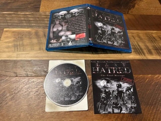 Last Hatred The Final Mixtape BD-R - Sado Messiah - Only 10 Made - Very Rare