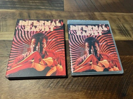 Infernal Rapist Blu ray - Vinegar Syndrome - Slipcover - Restored In 4K - 80's Classic - NEW