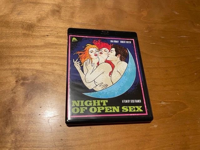 Night Of Open Sex Blu ray - Severin Films - Jess Franco 80's Classic