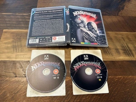 Nekromantik Blu ray/DVD - Arrow Video - Region B - 2 Disc - Special Edition - Rare