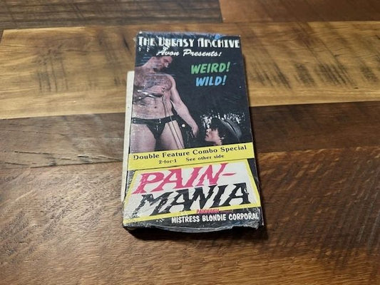 Pain-Mania & Daughters of Discipline Part II VHS - The Uneasy Archive