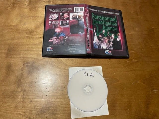 Paranormal Investigation Agency DVD-R - Camp Motion Picture - Obscure Horror